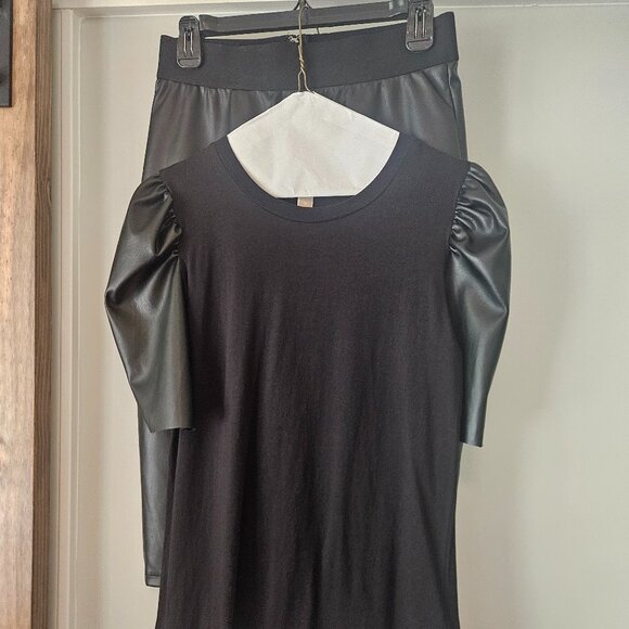 Michael Kors Faux leather top - Picture 3 of 3